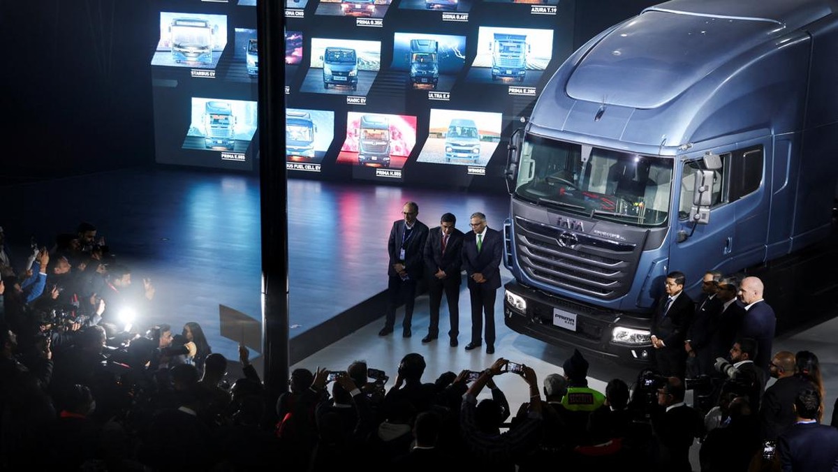 FOTO: Deretan Kendaraan 'Hijau' di India Auto Expo 2023