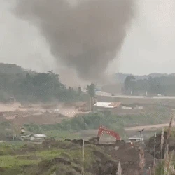 Puting Beliung Terjang Sumedang