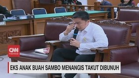 VIDEO: Eks Anak Buah Sambo Menangis Takut Dibunuh