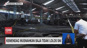 VIDEO: Kemendag Musnahkan Baja Tidak Lolos SNI