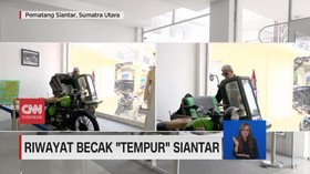 VIDEO: Riwayat Becak'Tempur' Siantar