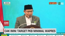 VIDEO: Cak Imin Target PKB Minimal Wapres