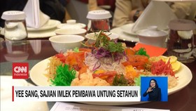 VIDEO: Yee Sang, Sajian Imlek Pembawa Untung Setahun