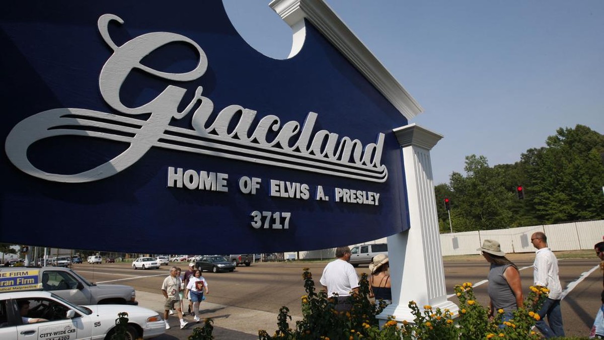FOTO: Graceland, Rumah Peristirahatan Abadi Keluarga Presley