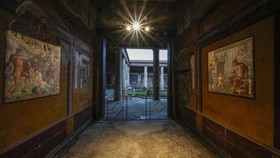 Rumah yang Dipenuhi Lukisan-Lukisan Erotis di Pompeii Kembali Dibuka