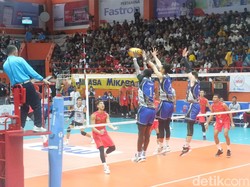 Surabaya BIN Samator Tekuk Jakarta Bhayangkara 3-1 di Proliga 2023