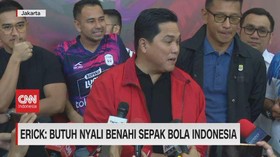 VIDEO: Erick Thohir Resmi Daftarkan Diri Jadi Calon Ketum PSSI