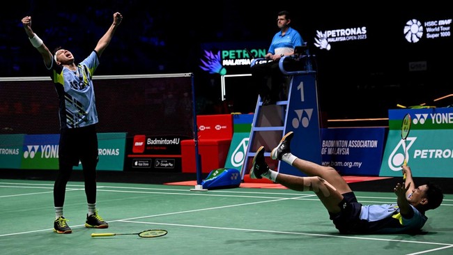 Fajar Alfian/Muhammad Rian Ardianto mengakui duel lawan Liang Wei Keng/Wang Chang di final Malaysia Open 2023 adalah laga yang sengit untuk mereka.