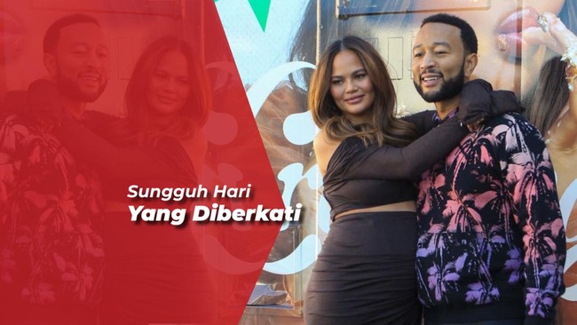 Selamat! John Legend & Chrissy Teigen Sambut Kelahiran Anak Ketiga