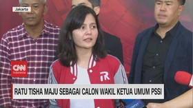 VIDEO: Ratu Tisha Maju Sebagai Calon Wakil Ketua Umum PSSI