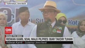 VIDEO: Ridwan Kamil Soal Maju Pilpres: Biar Takdir Tuhan