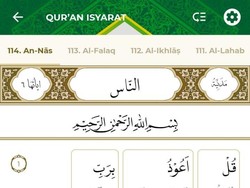 Mushaf Al-Quran Isyarat Hadir di Aplikasi Quran Kemenag, Bisa Dibaca Teman Tuli