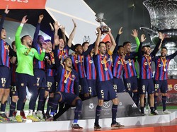 Bantai Real Madrid 3-1, Barcelona Kampiun Piala Super Spanyol