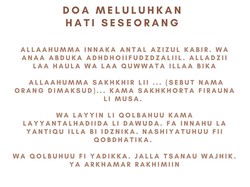 Doa Meluluhkan Hati Seseorang dengan Menyebut Namanya