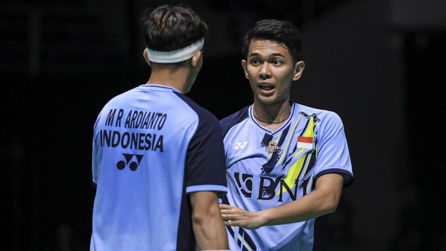 Pasangan ganda putra Indonesia Fajar Alfian/Muhammad Rian Ardianto menganggap udara dingin menjadi tantangan pada turnamen India Open 2023.