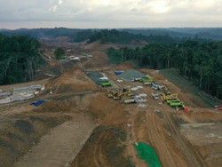 Bakal Dipindah ke IKN, Kantor Luhut, Airlangga, dan Mahfud Lagi Dibangun