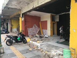 Kios Jalan Perwakilan Jogja Dikosongkan, JPG Siap Dibangun