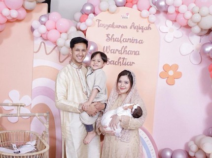 7 Potret Akikah Anak Kedua Tasya Kamila, Netizen Beri Doa Menyentuh
