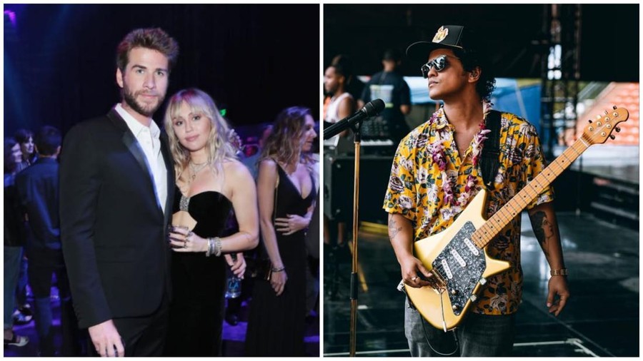 Seret Bruno Mars, Miley Cyrus Sindir Liam di Lagu 'Flowers'