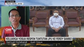 VIDEO: Ayah Yosua: Tak Ada Penyesalan di Wajah Ferdy Sambo