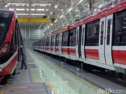 Kejar Beroperasi Juli 2023, LRT Jabodebek Hampir Rampung