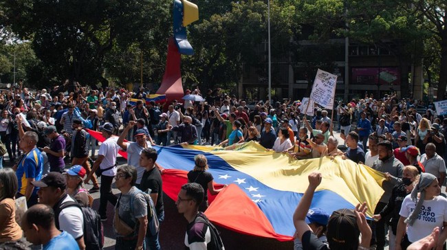 Inflasi Venezuela pada 2022 mencapai 234 persen, turun drastis jika dibandingkan inflasi 2021 sebesar 686,4 persen.