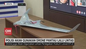 VIDEO: Polisi Akan Gunakan Drone Pantau Lalu Lintas