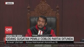 VIDEO: Sidang Gugatan Pemilu Coblos Partai Ditunda