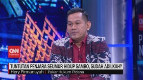 VIDEO: Tuntutan Penjara Seumur Hidup Sambo, Sudah Adilkah?