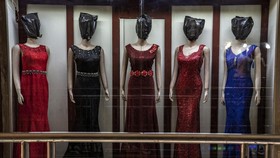 FOTO: Maneken Tanpa Wajah di Afghanistan karena Diharamkan Taliban