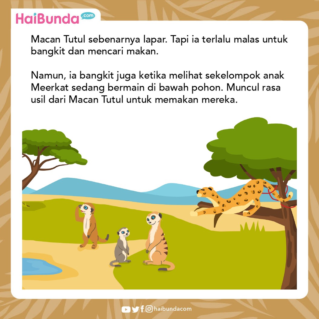 Cerita Fabel Awas, Macan Tutul Pura-pura Baik