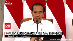 VIDEO: Jokowi: Minta RUU Perlindungan PRT Segera Disahkan