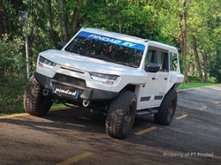 Pindad Bikin Kendaraan Taktis Listrik 4x4, Begini Wujudnya