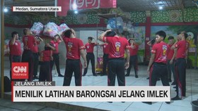 VIDEO: Menilik Latihan Barongsai Jelang Imlek