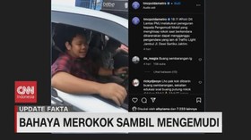 VIDEO: Bahaya Merokok Sambil Mengemudi
