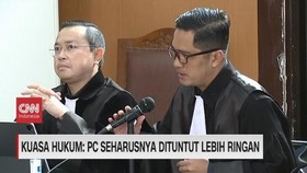 VIDEO: Kuasa Hukum: PC Seharusnya Dituntut Lebih Ringan