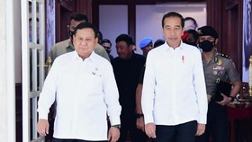 Jokowi: Elektabilitas Prabowo dan Gerindra Potensial Teratas