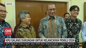 VIDEO: KPU Galang Dukungan Untuk Kelancaran Pemilu 2024