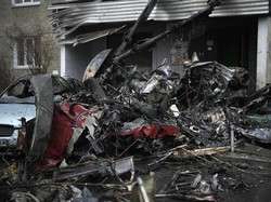 Penyebab Heli Jatuh Dekat TK Tewaskan Mendagri Ukraina Masih Misterius