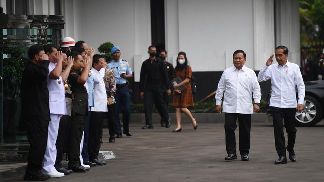 Menhan Prabowo menyampaikan dukungan Presiden Jokowi sudah tinggi, tetapi ada faktor pandemi Covid-19 yang membuat anggaran untuk beberapa hal dialihkan.