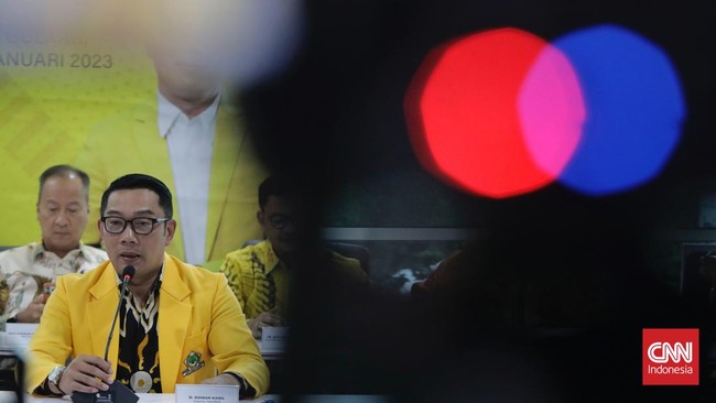 Ketua DPP Golkar Pemenangan Pemilu Wilayah Jawa 1 membeberkan lima nama nan berkesempatan bakal temani RK di Pilgub Jabar.