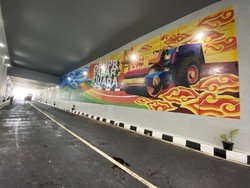 Ada Underpass, Lalin Jalan Dewi Sartika Depok Arah Margonda Lancar Pagi Ini