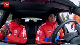 VIDEO: Bintang Bayern Pamer Aksi Drifting di Jalur Es