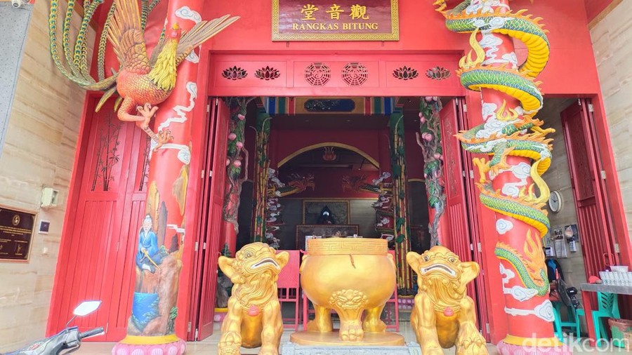 Vihara Ananda Avalokitesvara Rangkasbitung. (Foto: Fathul Rizkoh/detikcom) Vihara Ananda Avalokitesvara Rangkasbitung. (Foto: Fathul Rizkoh/detikcom)