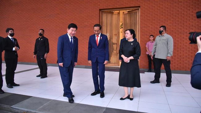 Dalam pertemuan itu, dibahas hubungan baik antara Indonesia dan Korsel, di mana hubungan kedua negara ini akan memasuki usia ke-50 pada 2023.