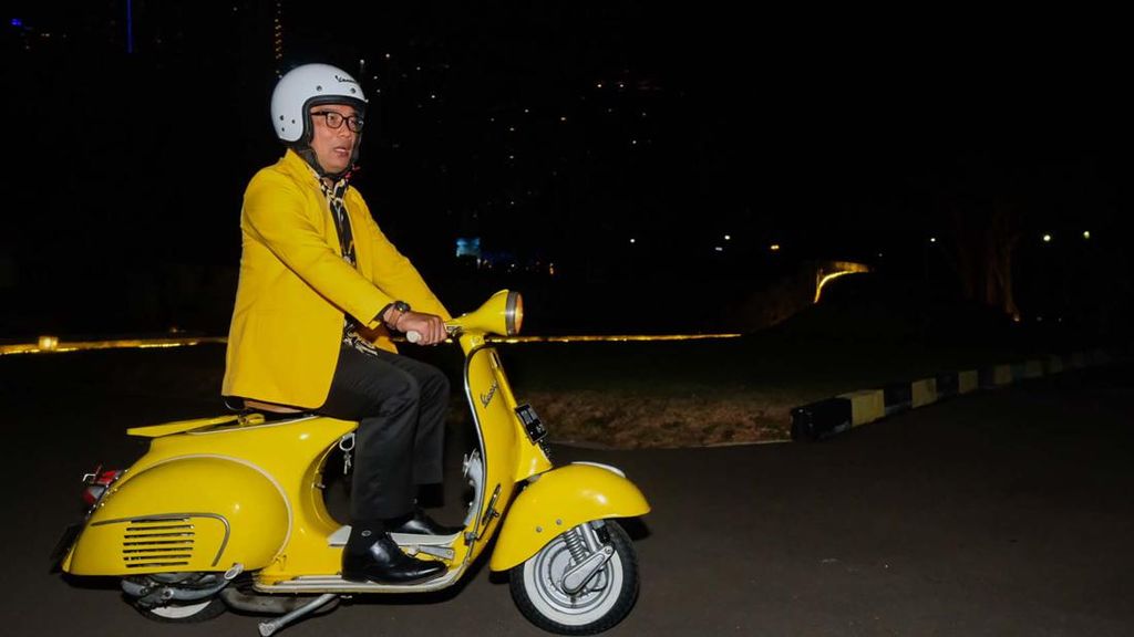Pihak Ridwan Kamil Tepis Isu Liburan Bareng Aura Kasih dan Vespa Kuning