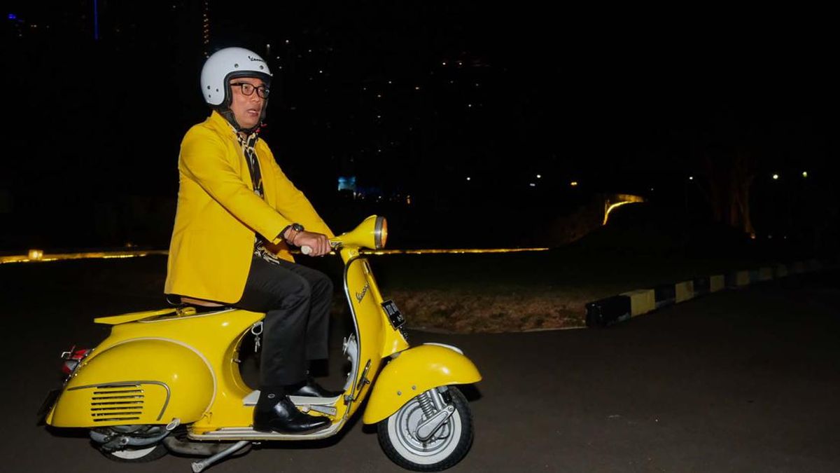 Pihak Ridwan Kamil Tepis Isu Liburan Bareng Aura Kasih dan Vespa Kuning