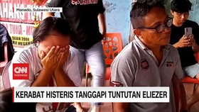 VIDEO: Kerabat Eliezer di Manado Histeris Tanggapi Tuntutan Eliezer