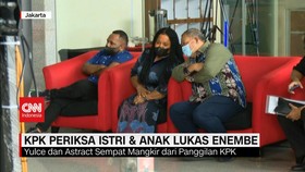 VIDEO: Sempat Mangkir, KPK Periksa Istri & Anak Lukas Enembe