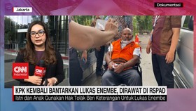 VIDEO: KPK Kembali Bantarkan Lukas Enembe, Dirawat di RSPAD